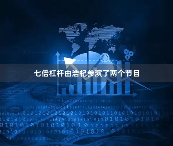 七倍杠杆由浩杞参演了两个节目